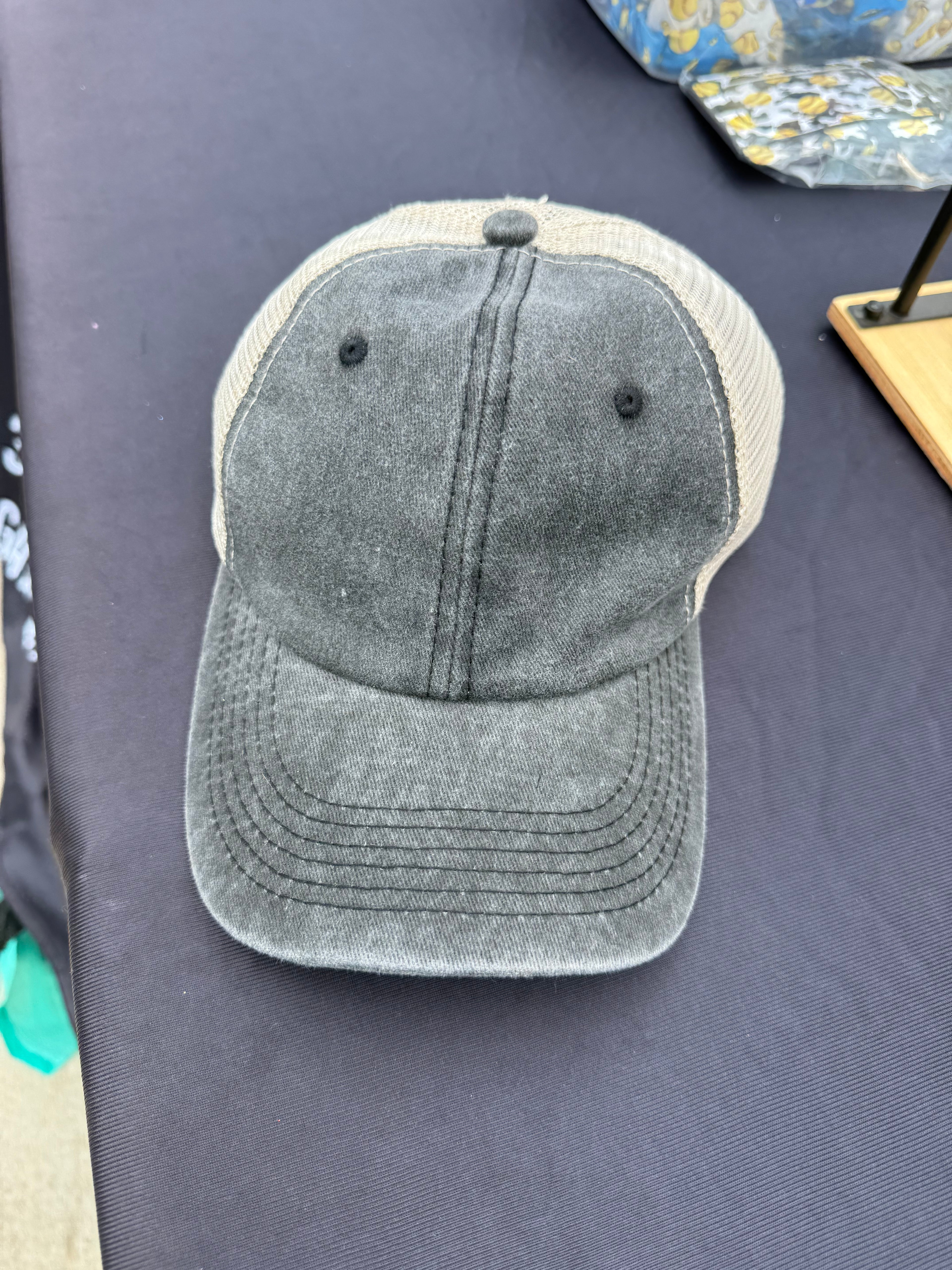 Custom hat gray