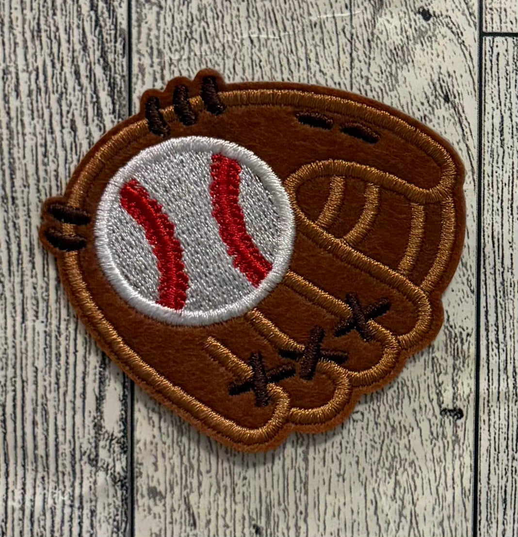 Baseball glove patch
